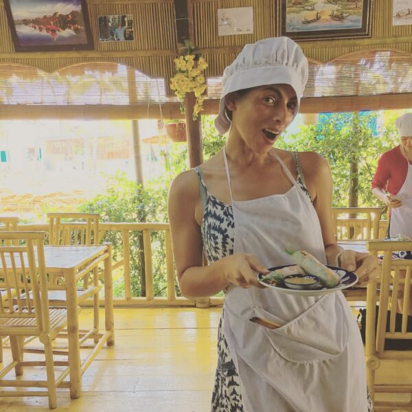 A Taste of Culture & Nature: Cam Thanh Cooking Class & Mountain Adventure