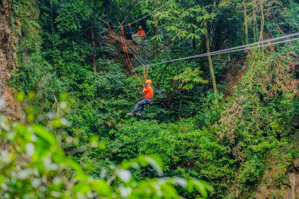 Hung Thoong Expedition – 3 Days 2 Nights of Jungle Trekking, Caving & Zipline Adventure